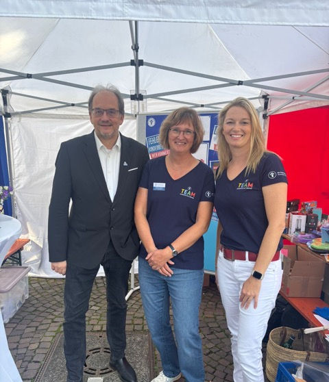 Sarah Schmidt, Matthias Trepper und Bettina Flohr