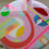 Thumbnail: Unusual Pink Funky Colorful Round Side Resin Coffee Tables