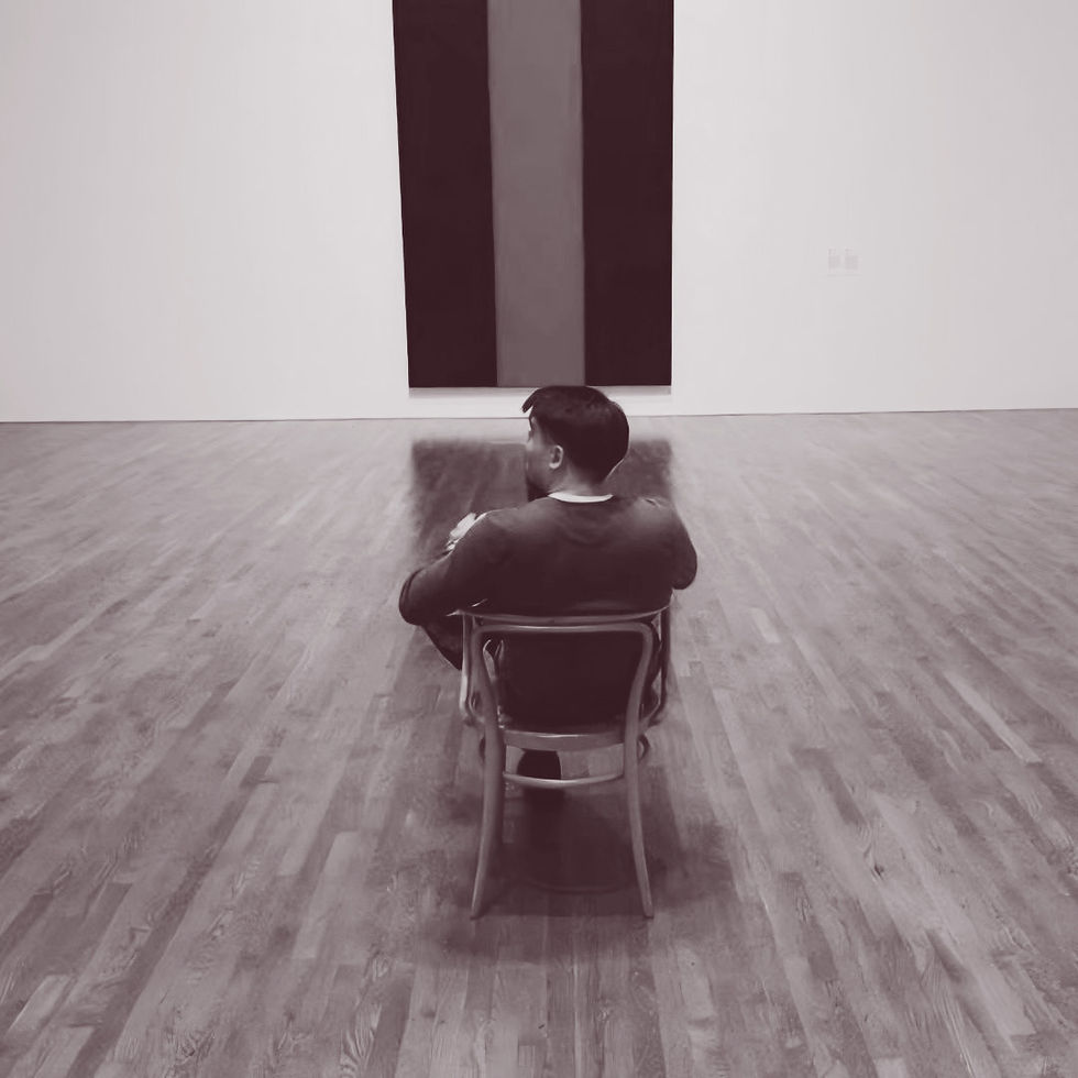 Dany Vargas seated in a chair