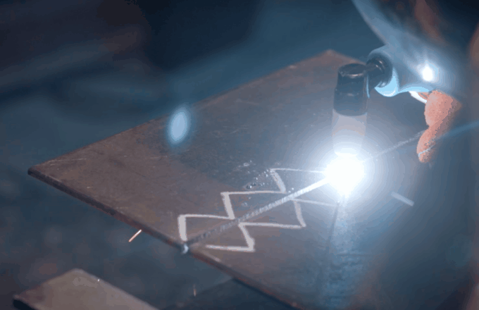 plasma cutting