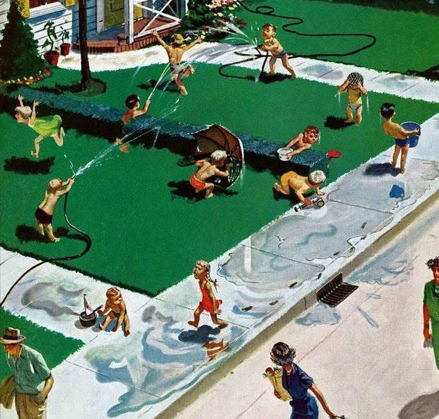 PRYSM - Water Fight at Nose Creek Park