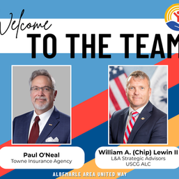 Welcoming New Community Leaders: Albemarle Area United Way Expands Its Board of Directors