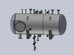 Vertical vessel 2