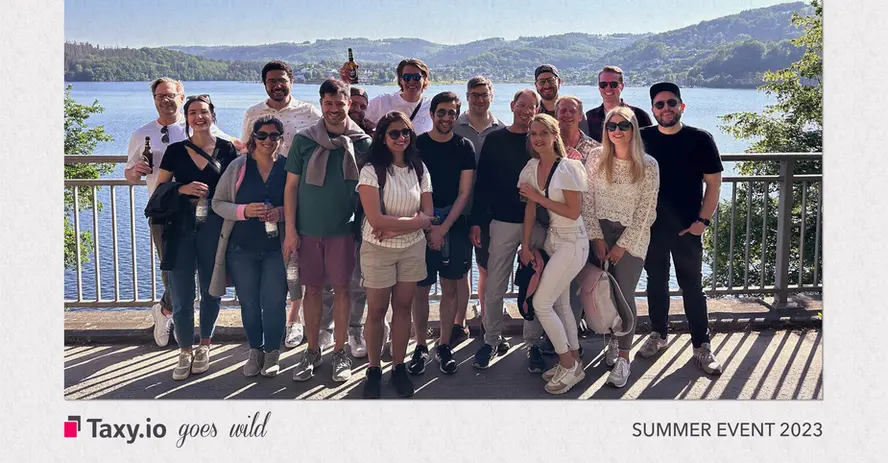 Taxy.io goes wild - Sommerfest im Schilsbachtal