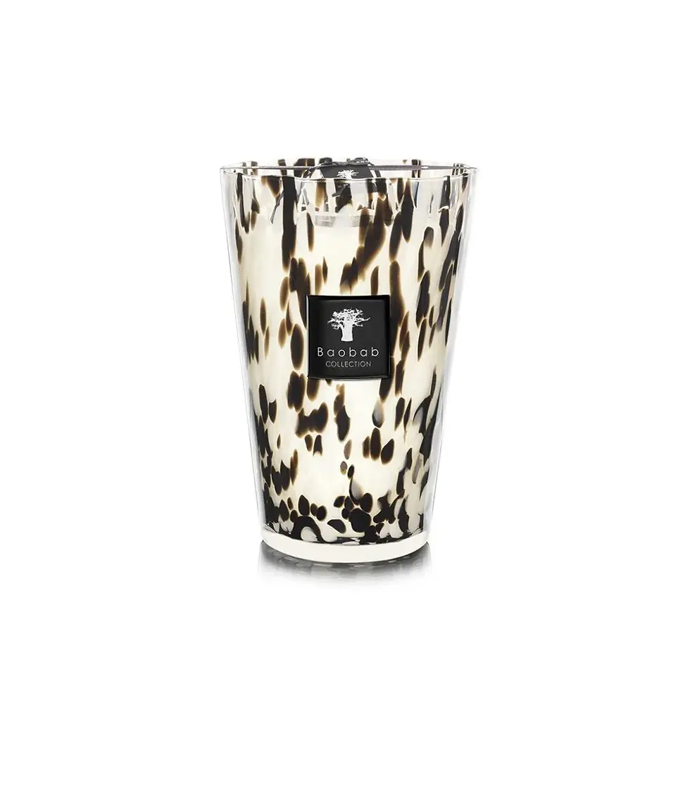 Thumbnail: Baobab Black Pearls Kerze MAX 32