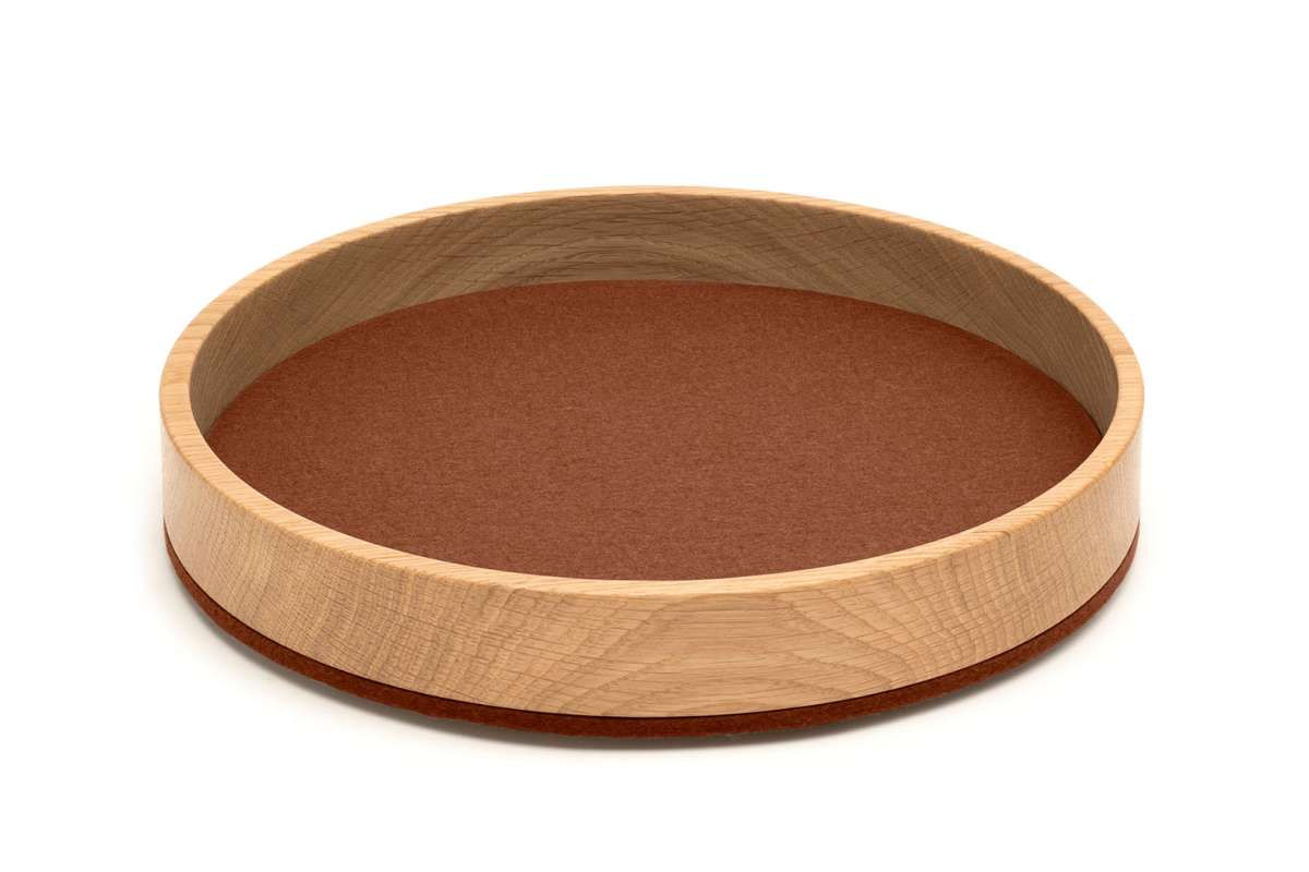 Tablett Bowl M Zimt