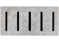 6x12 travertine deco drain for pool deck and coping installations