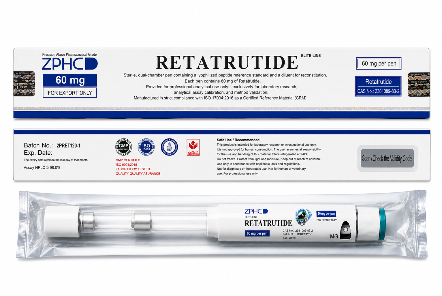 CANETA RETATRUTIDE 60 MG