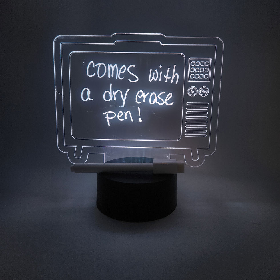 LED Dry Erase Boards Fandom Laser