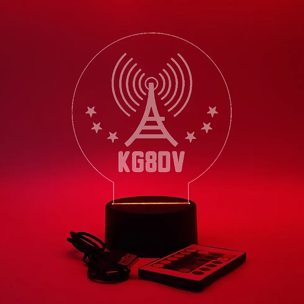 Thumbnail: Ham Radio Call Sign LED Lamp