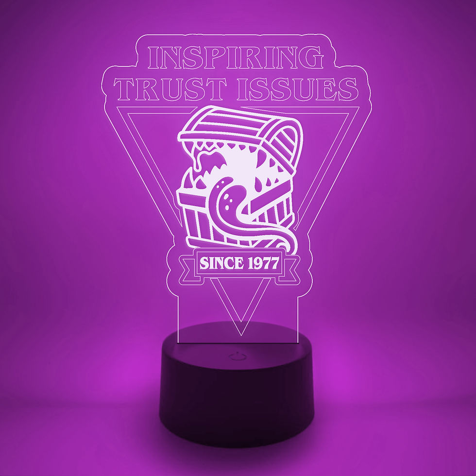 Thumbnail: "Playful pink light from the Mimic LED Lamp, infusing a fun and whimsical vibe into game rooms."