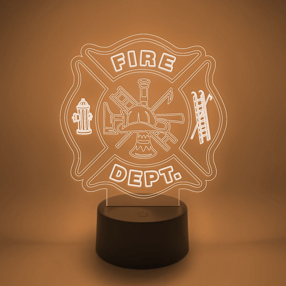 Thumbnail: "Dynamic Color-Changing Lamp for Firefighting Heroes"