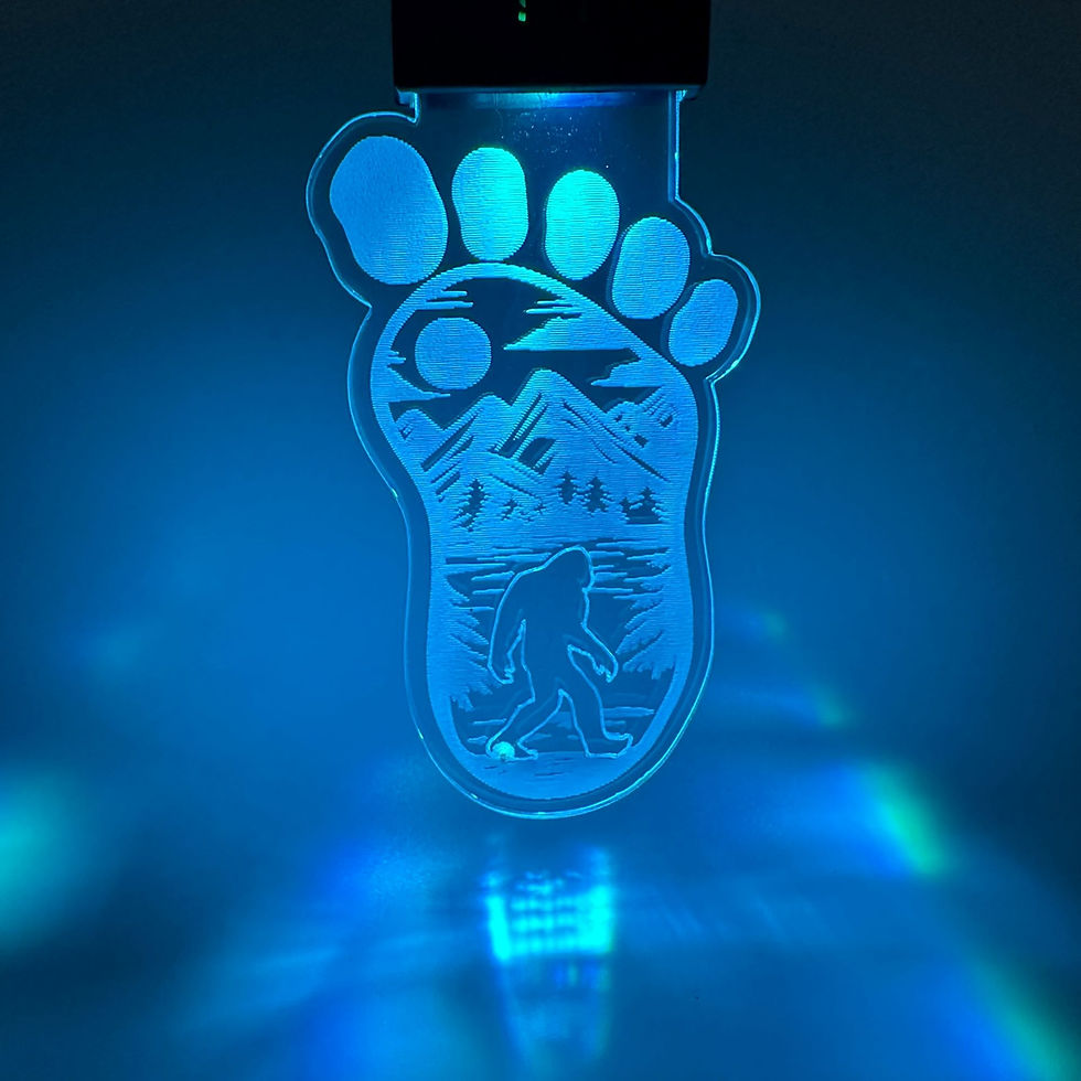 Thumbnail: Bigfoot LED Clip On Charm