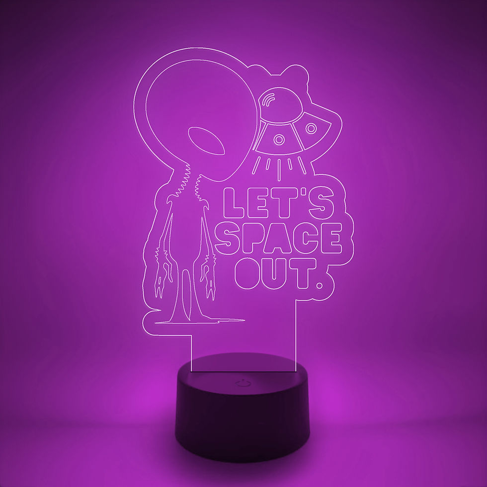 Thumbnail: Alien Space Out RGB LED Lamp