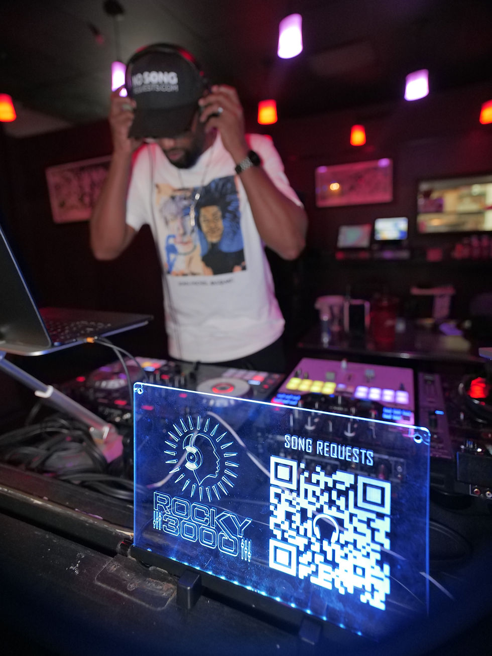 Custom QR Code LED Edge-Lit Sign