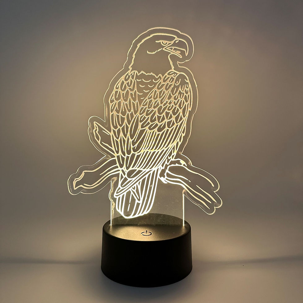 Thumbnail: Bald Eagle LED Lamp