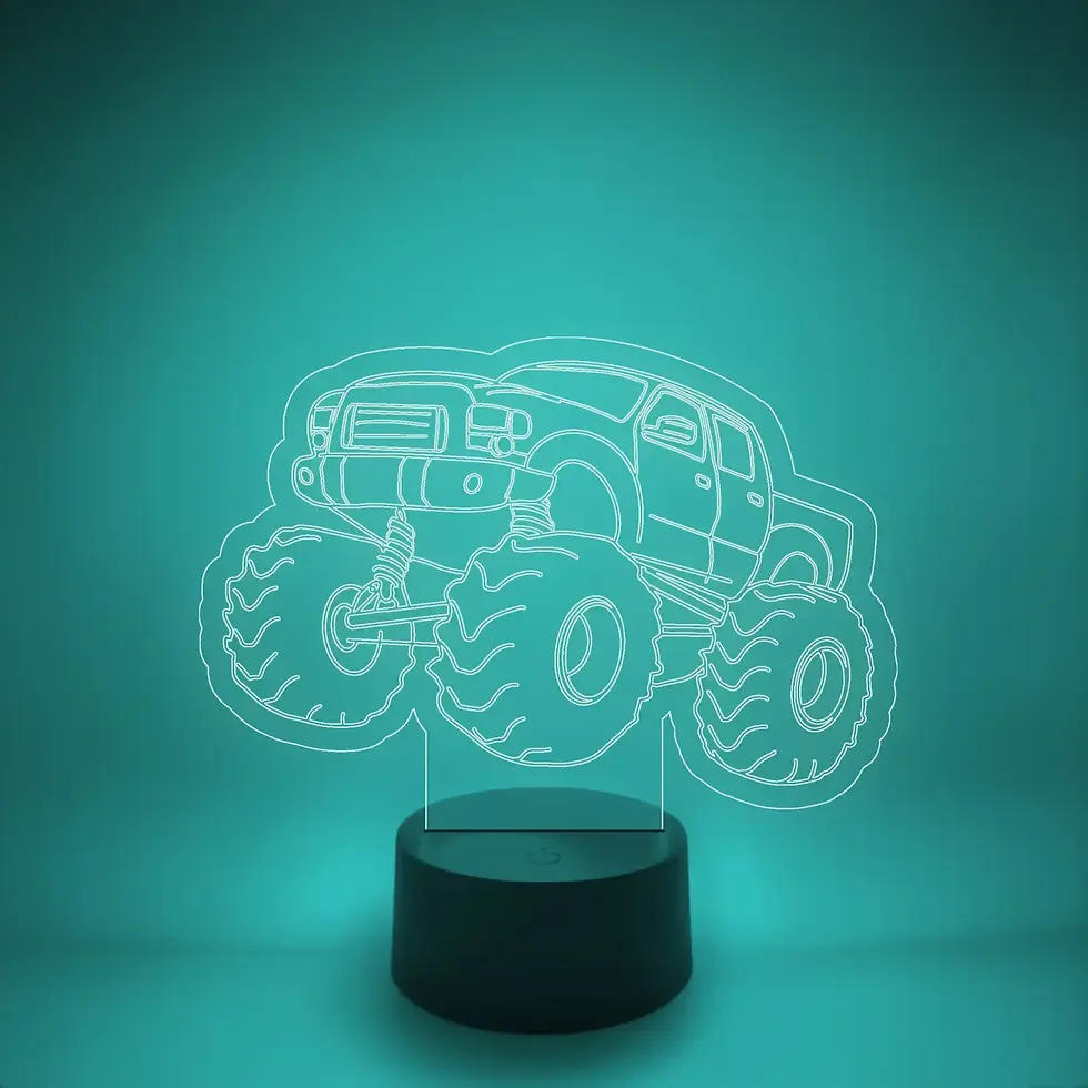 Thumbnail: Monster Truck LED Lamp