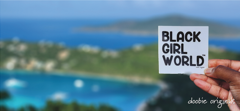 Black Girl World st thomas megans bay virgin islands Designed by Lets talk ideas