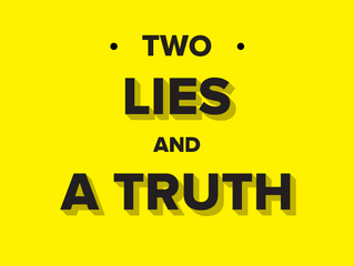 Two Super Lies and One Awesome Truth About Writing!