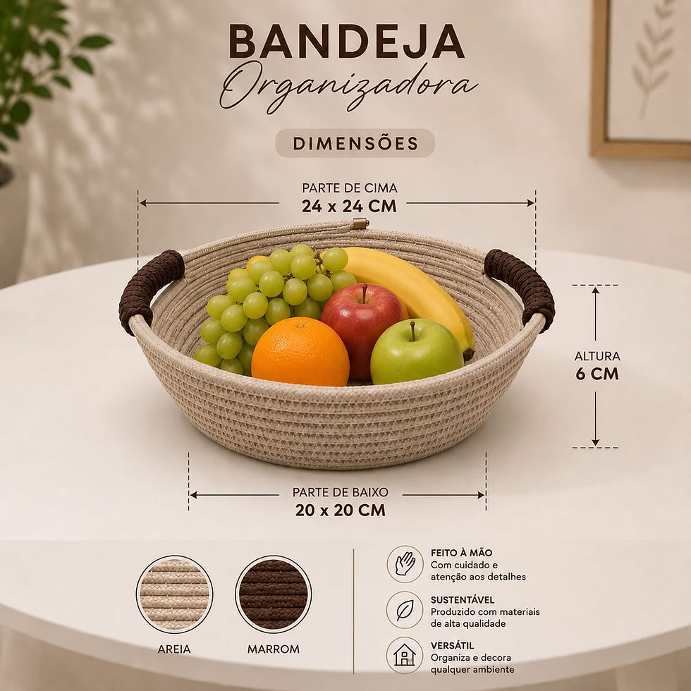 Miniatura: Bandeja Serena Premium – Média