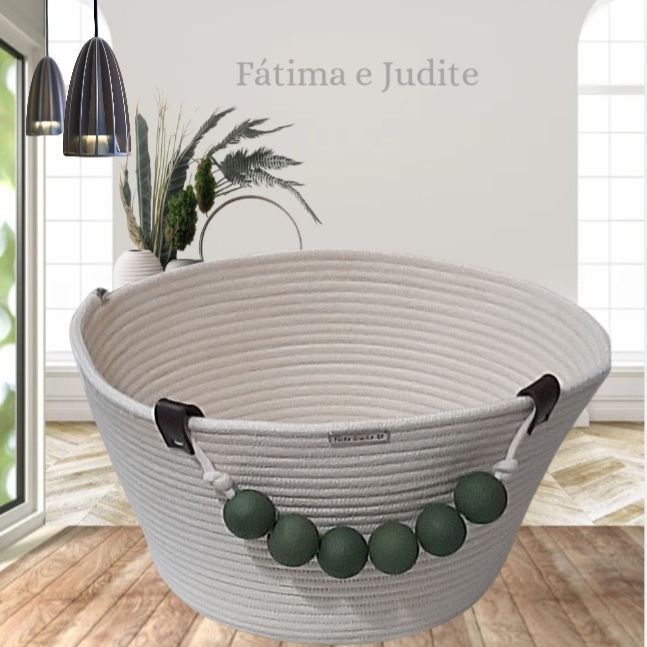 Cesto grande decorativo