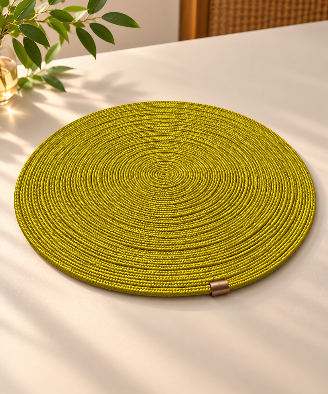 Base Decorativa (Sousplat) Mostarda