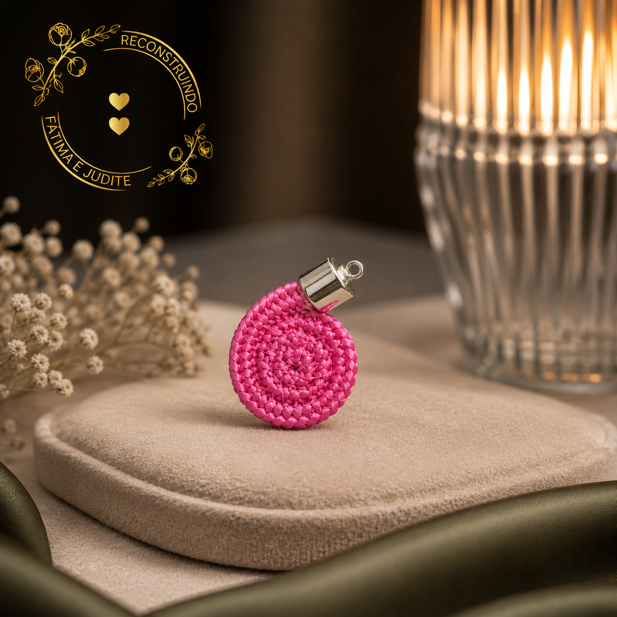 Anel Espiral - Rosa Pink