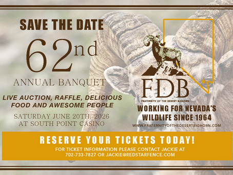 Join us for our 62nd Annual Banquet!!!
