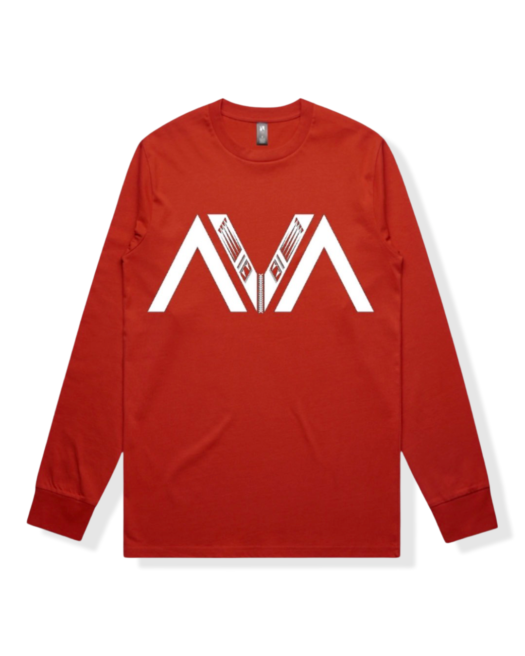 Long Sleeve Tee - Red/White