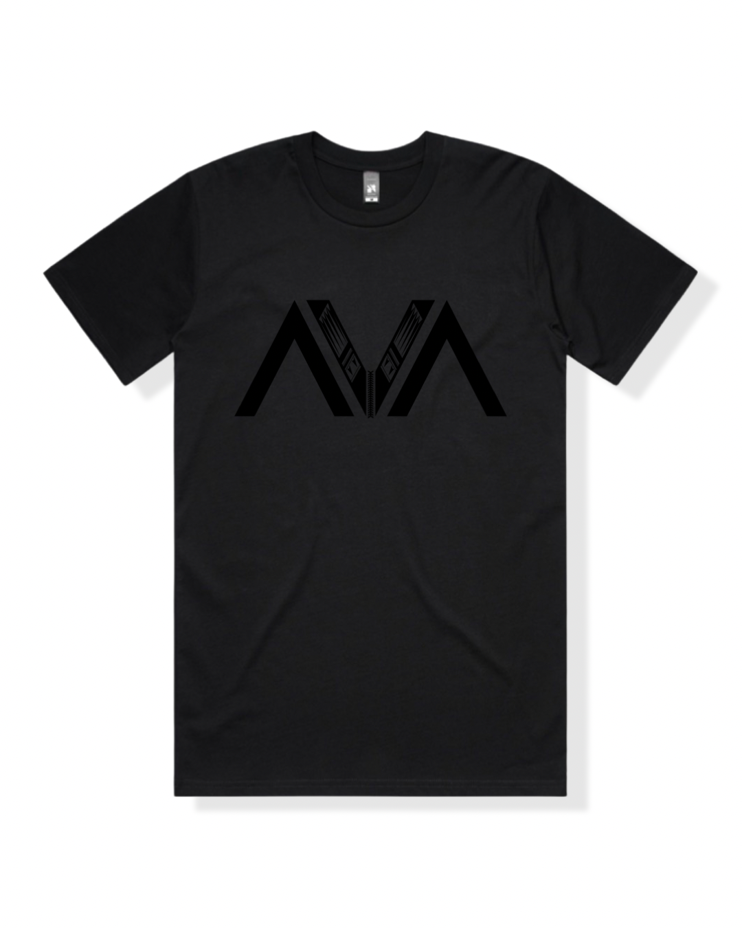 AVA Tee - Black/Black
