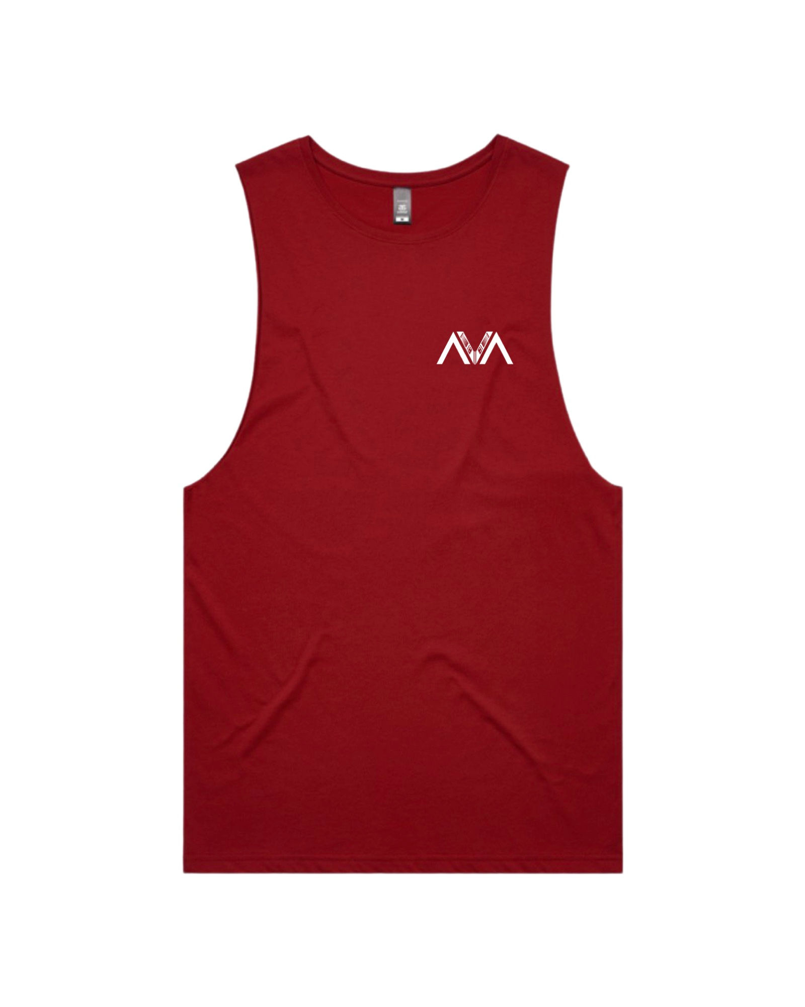 AVA Men's Tank - Red/White (XS-2XL)