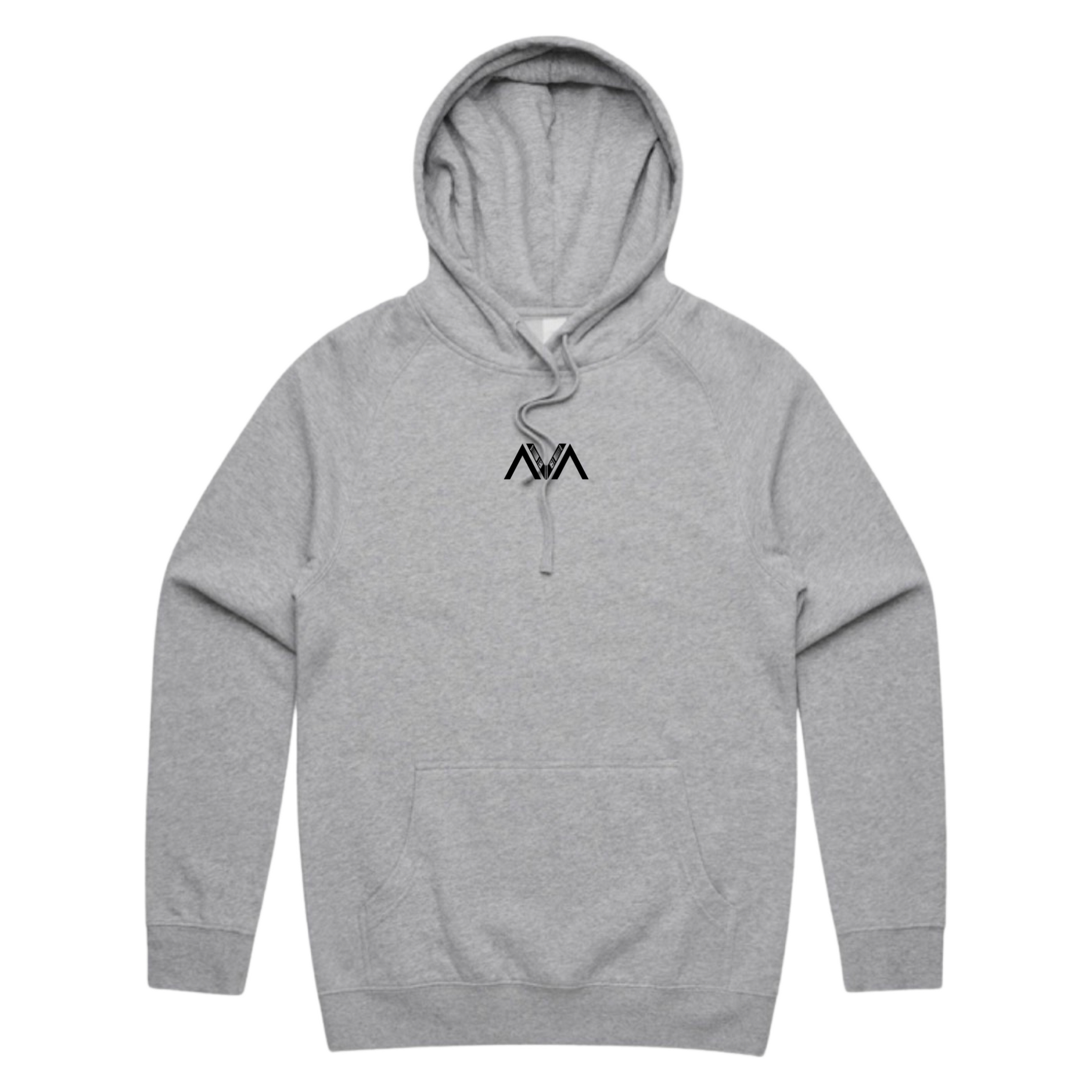 AVA Hoodie - Grey/Black (chest print)