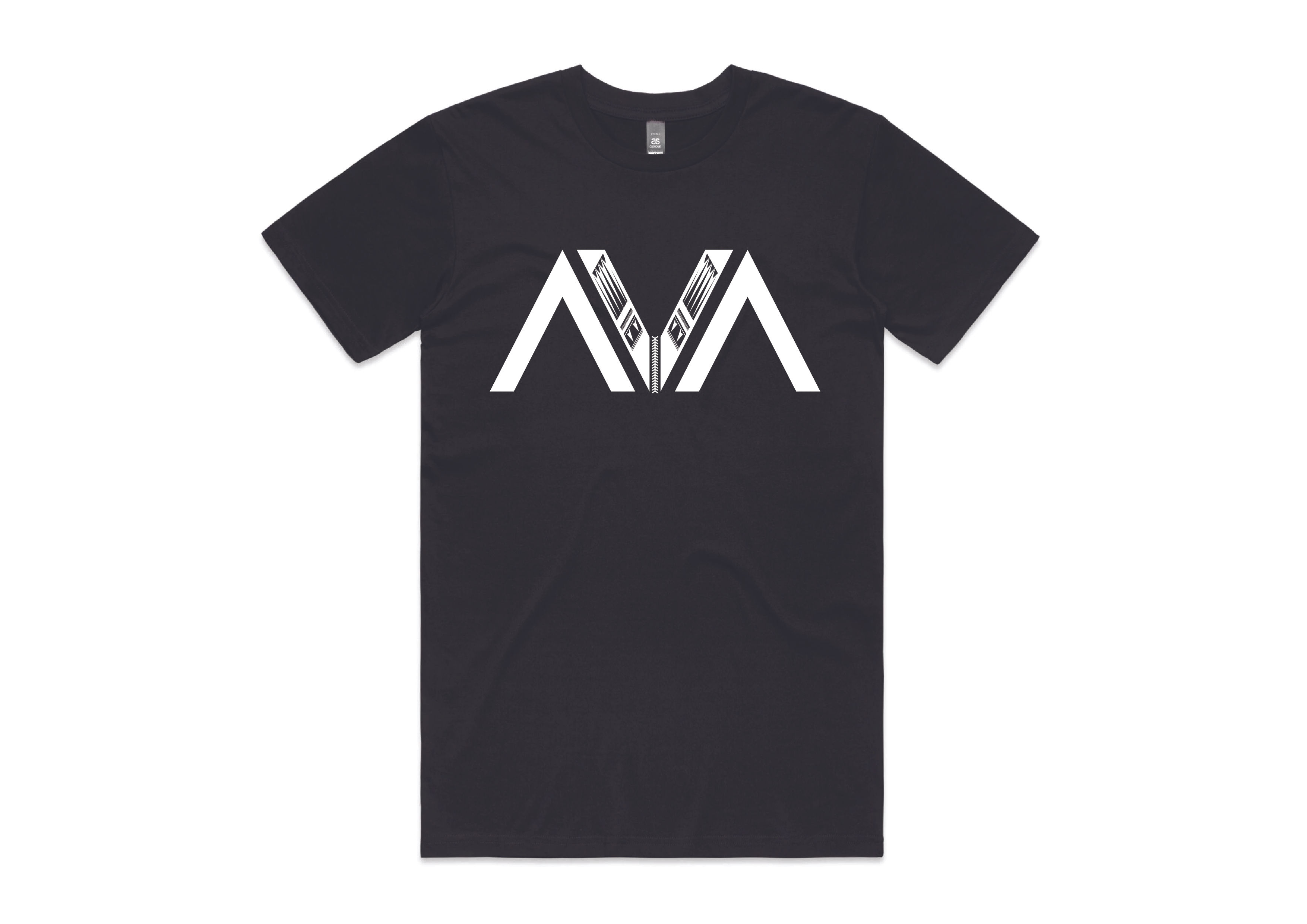 AVA Tee - Black/White