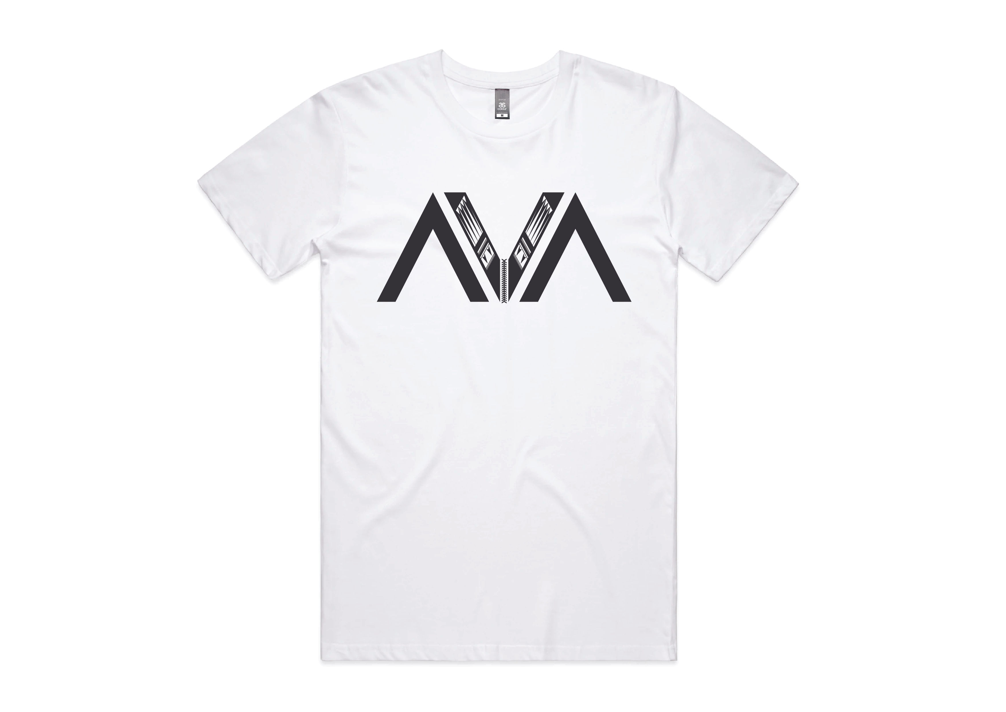 AVA Tee - White/Black