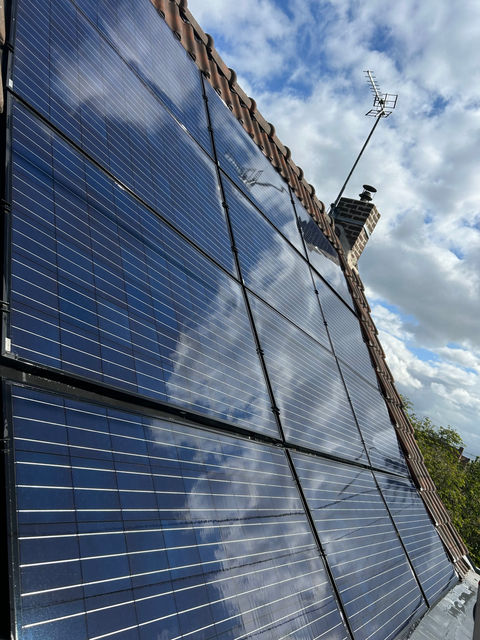 nettoyage de panneau photovoltaïque pour particulier à Wattrelos