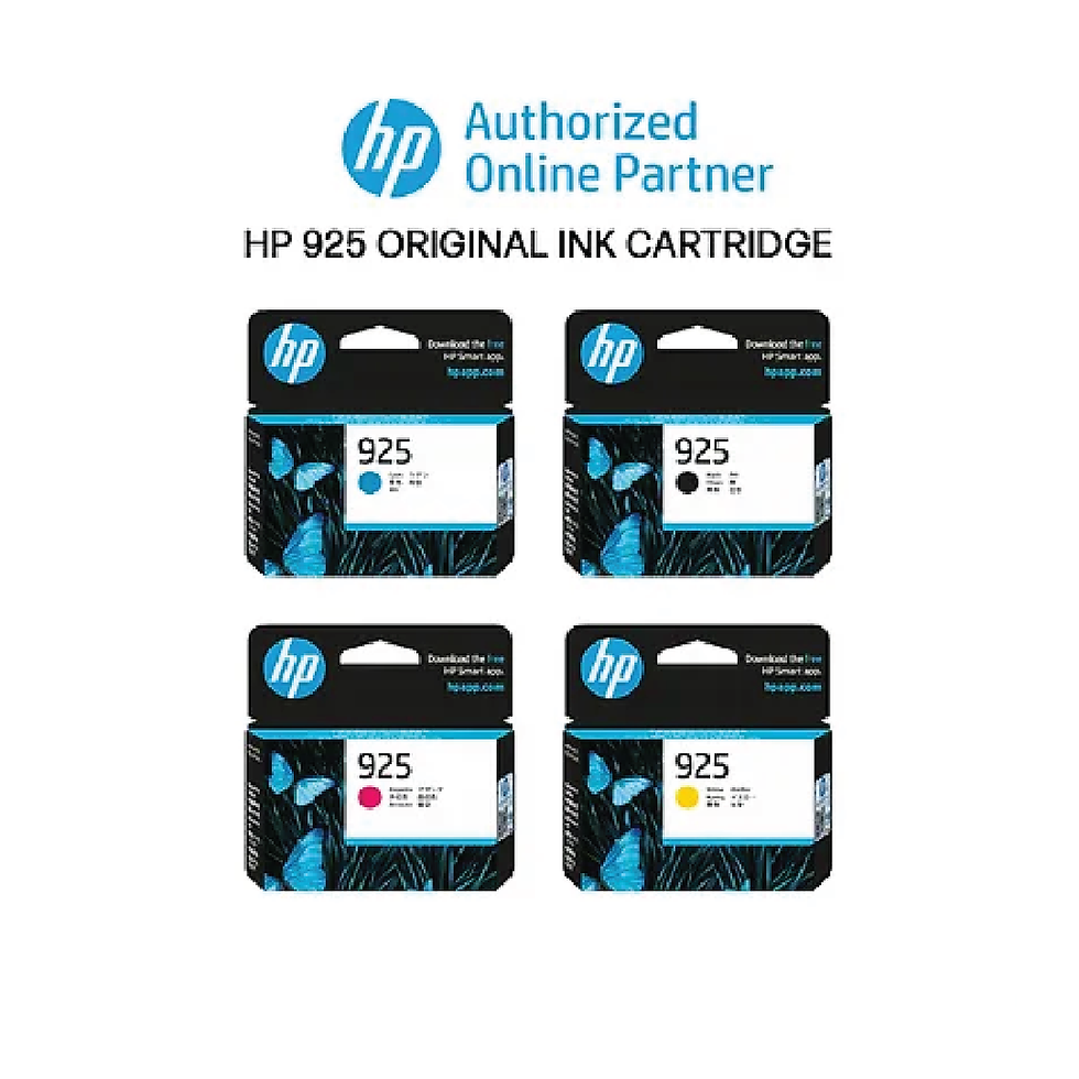  HP 925 Original Ink Cartridge ( 4K0V6PA 4K0V7PA 4K0V8PA 4K0V9PA )
