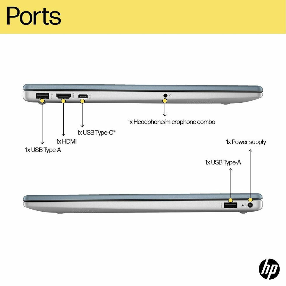 Thumbnail: HP 15-fd0388TU natural silver model open at desk with Windows 11 interface