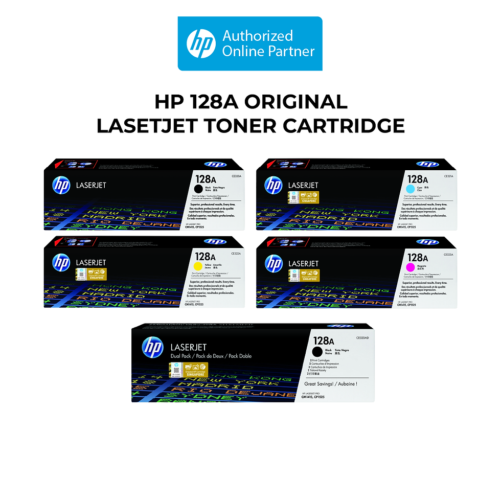  HP 128A Original LaserJet Toner Cartridge