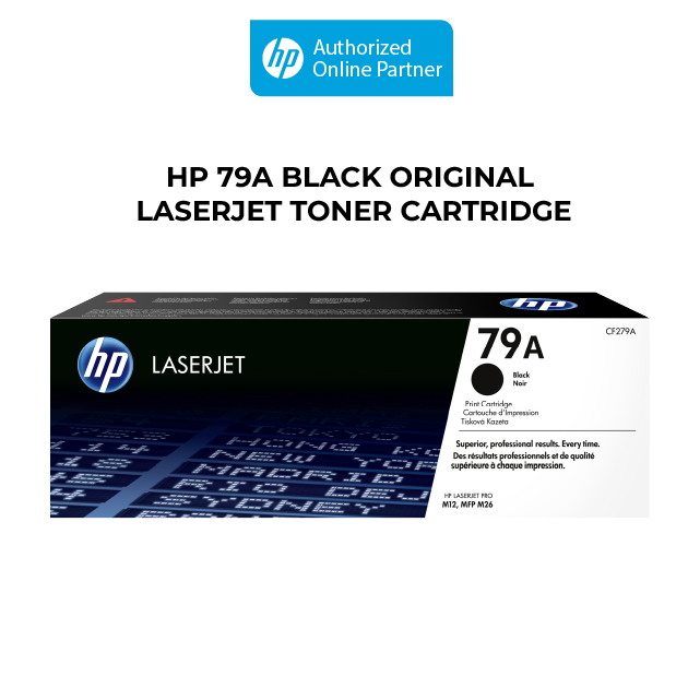 HP Original Laserjet Toner Cartridge - Black 79A
