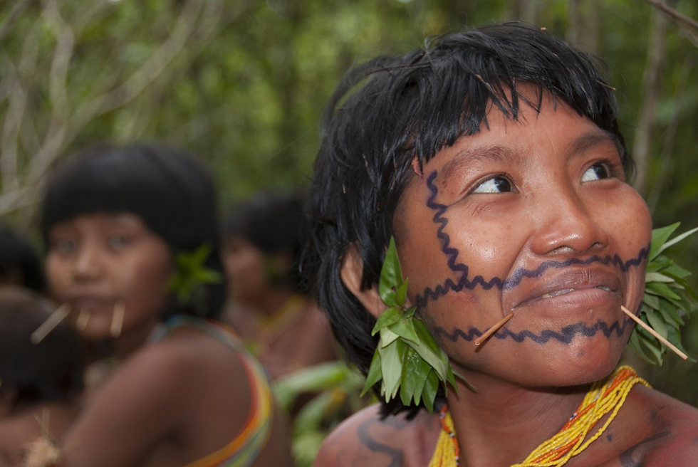 Yanomami women in northern Brazil