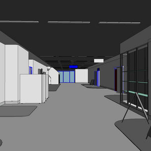 Early Revit 3D View (Area 2)