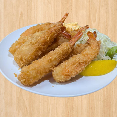 七海　海老フライ定食