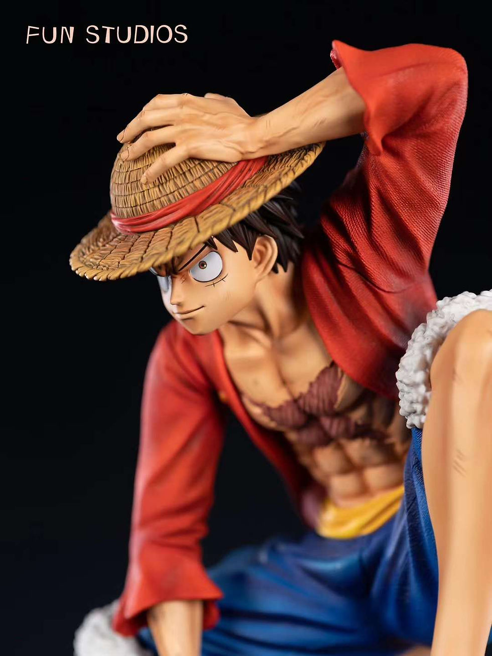 Thumbnail: Fun Studio - Kneel Luffy Resin Statue (Pre-Order) - One Piece