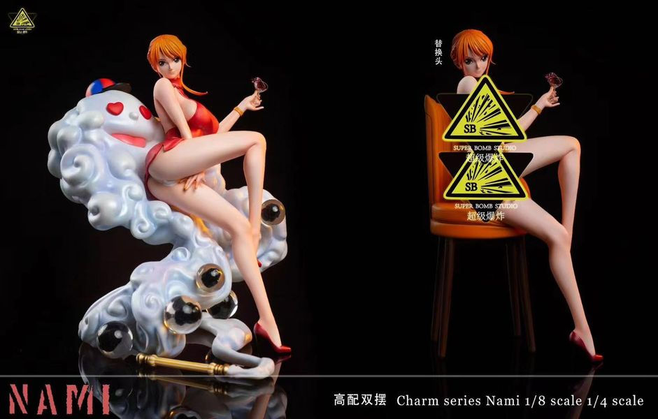 Thumbnail: Super Bomb Studio - Nami 1/4 Resin Statue (Pre-Order)