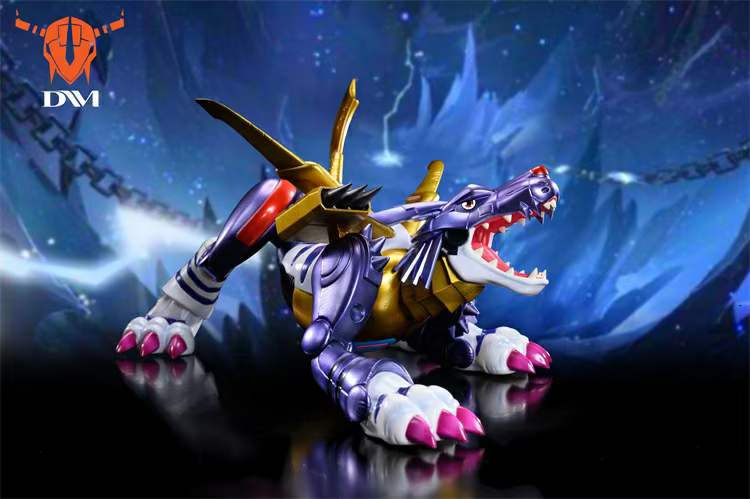 Thumbnail: 【PRE-ORDER】 DM Studio - Digimon - Metal Garurumon GK Figure Worldwide