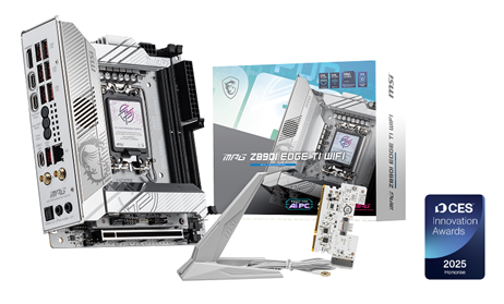 MPG Z890I EDGE TI WIFI : Honored under “Gaming & Esports” category