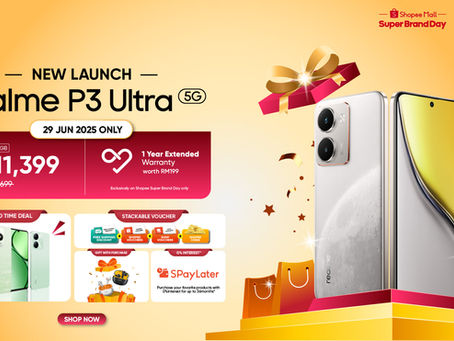 realme P3 Ultra Leads the Lineup at Shopee Super Brand Day with Exclusive Online Offers