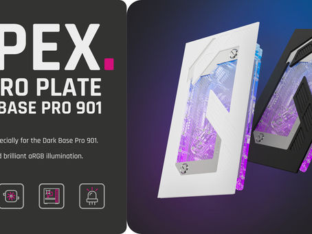 Alphacool Unveils Apex Distro Plate for be quiet! Dark Base Pro 901 – Premium Cooling with a Stunning Design