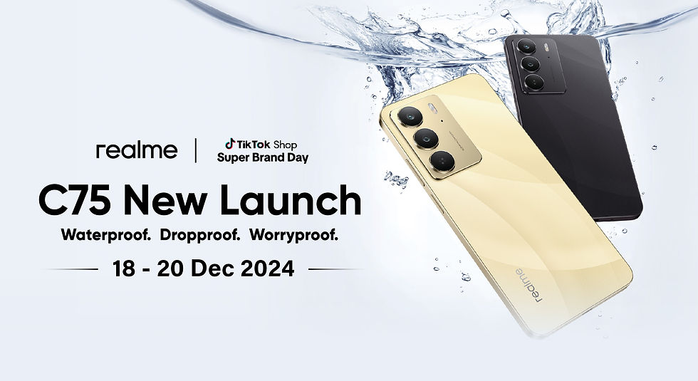 Get into the Holiday Spirit with realme on TikTok Super Brand Day with Up to 50% Off and Giveaway Prize Worth Up to RM10,000