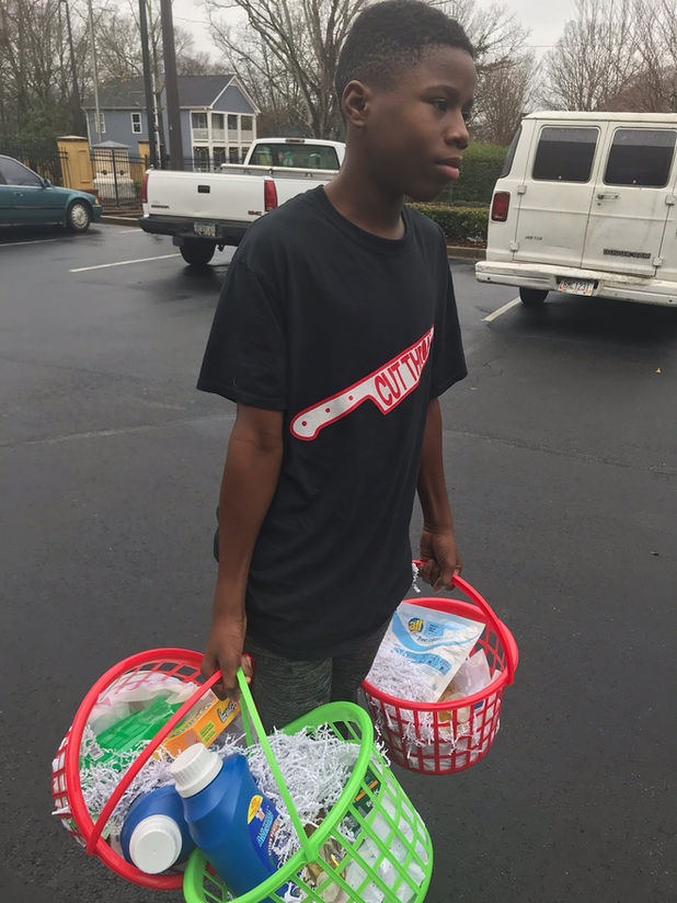 On the Frontline! CIS of Atlanta Students Give Back to Senior Citizens!